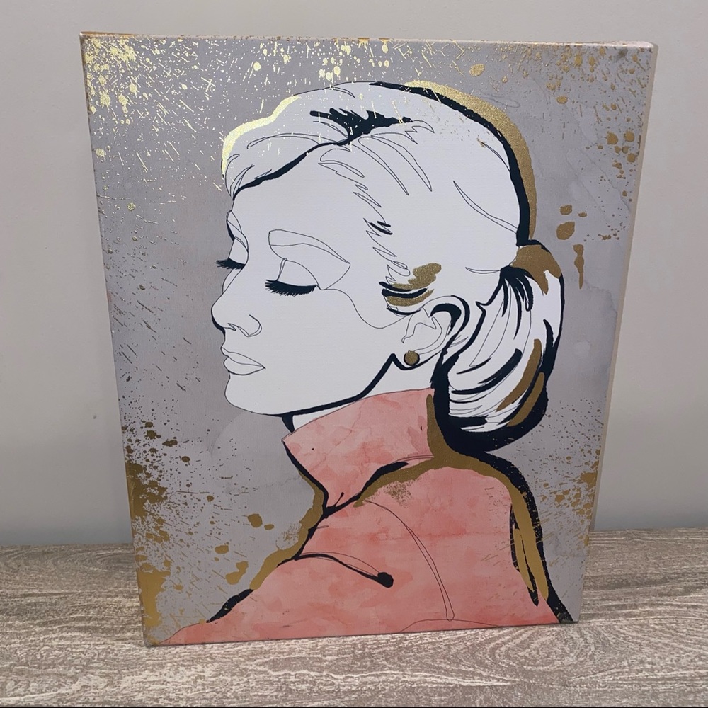 Canvas Decorative Artwork - Portrait of a Lady 16x20" (in)